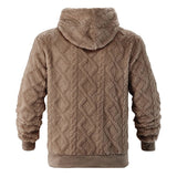 AIDASE  -  Vintage Fashion Long Sleeve Wool Loose Hooded Sweatshirts Men Drawstring Hoodie Autumn Winter Casual Fleece Hoodies Mens Outdoor aidase-shop