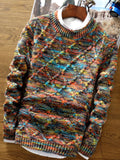 AIDASE  -  Youth Korean Sle Long Sve round Ne Pullover Sweater Casual Slim Fit Knitted irt for Men Spring Autumn Faionable aidase-shop