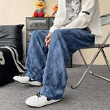 Aidase Pocket Straight Loose Baggy Casual Pants Man Autumn Winter Corduroy Trousers For Men Wide Y2k Spandex Xxxl High Quality Cotton aidase-shop