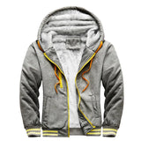 Aidase Men Hoodies Winter Thick Warm Fleece Zipper Men Hoodies Coat Sportwear Male Streetwear Hoodies Sweatshirts Men aidase-shop