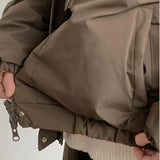 Aidase men's winter outfits Winter Korean Fashion Reversible Padding Down Jacket For Men Clothing Streetwear Puffer Jacket Male Harajuku Casual Thick Coat aidase-shop
