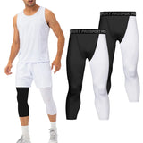 Aidase Gym Mens Fitness Running Sport Pants Athletics Tight Leggings Joggings Skinny Yoga Compression Trousers Lycras Sweatpants
