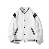 Aidase American Jacket Coat Men's Street Hip-Hop Retro Baseball Uniform Couple Casual All-Match Jackets Loose Tops Spring Autumn aidase-shop