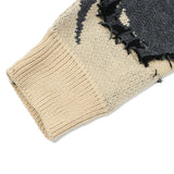 Aidase Punk Knitted Sweaters Men Distressed Designer Oversized Harajuku Streetwear Sweaters Fall Winter Hip Hop Knit Pullovers Tops aidase-shop