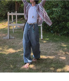 AIDASE  -  Summer New Men Tide Round Collar Vest Slim Sleeveless T-shirts Korean 100% Cotton Camisole Streetwear Chic Waistcoat HK5155 aidase-shop