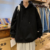 Aidase Fashion Brand Men's Hoodies Oversized Graphic Hooded Hoodies Mens Japanese Streetwear Harajuku Sweatshirts Black White Hoodies aidase-shop