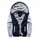 Aidase Men Hoodies Winter Thick Warm Fleece Zipper Men Hoodies Coat Sportwear Male Streetwear Hoodies Sweatshirts Men aidase-shop