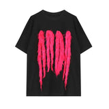 AIDASE  -  Spring Summer New Men Tide Korean Fashion Chic T-shirt High Street 3D Spliced Color Contrast Women Tees Elegant Ins aidase-shop