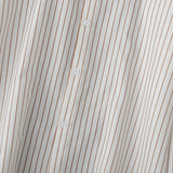 AIDASE  -  Men Shirt Striped Patchwork Lapel Long Sleeve Loose Men Clothing Streetwear 2025 Fashion Casual Male Shirts Korean Style aidase-shop