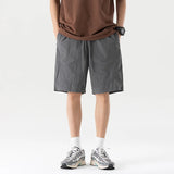 AIDASE  -  Summer Track Cargo Shorts Men's Streetwear Fashion Loose Casual Lightweight Quick Dry Beach Shorts Cityboy Short Pant aidase-shop