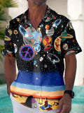 AIDASE  -  New Men's plus size shirt digital printing Hawaiian shirt aidase-shop