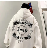 Oversized Men's Hoodies Foaming Printing Autumn Winter Jumpers Fashion Brand Hip Hop Male Hooded Sweatshirts aidase-shop