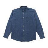 AIDASE  -  Basic Denim Shirt Coats Long Sleeve Men Youth Spring Koreon Casual Solid Safari Style Pocket Lapel High Street All-match Jackets aidase-shop