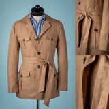 Aidase Casual Men's Suit Blazer Bow Collar Modest Handsome Single Breasted Buckle  Work Wear Bussiness Wedding Costume Size Color