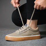 AIDASE  -  New Men's Canvas Shoes Summer Breathable Lightweight Retro Trendy Versatile Sneakers Casual Low Cut Male Canvas Footwear SS26122 aidase-shop