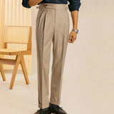 Aidase Italian Men Formal Pant Pantalones Hombre Dress Ankle Pants Men British High Waist Straight Pants Men Social Trousers Pant aidase-shop