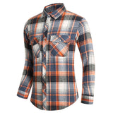 AIDASE  -  Loose Wrinkle-Free Men'S Streetwear Shirt Mens Fashion Casual Striped Linen Lapel Long Sleeve Shirt Top Blouse рубашка aidase-shop