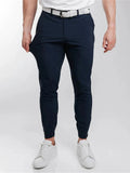AIDASE  -  Office Business Mens Casual Pants Spring Autumn Stylish Solid Color Elastic Slim Fit Pencil Pants Men Fashion Mid Waist Trousers aidase-shop