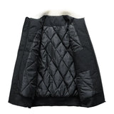 Aidase 2024 New 8XL Men Winter Jacket Plus Size Thick Warm Coats Man Fur Colar Parka Jackets Outwear Korean Fashion Large Bomber Jacket aidase-shop