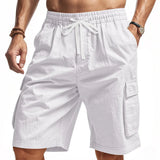 AIDASE  -  Cross-border American outdoor loose tactics men's multi-pocket tooling casual sports beach shorts aidase-shop