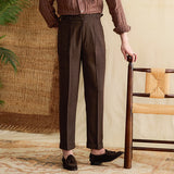 Aidase High Quality Formal Pant Lyocell Cotton Thin Skin Men Dress Pant High Waist Casual Pant Naples Summer Breathable Pant For Men aidase-shop