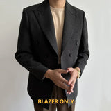Aidase Italian Double Breasted Suit For Men Gentleman Business Blazer Hombre Luxury Retro Fall Long Sleeve Suit Dress Prom Blazers Men aidase-shop