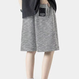 AIDASE  -  Summer New Loose Men Shorts Breathable Straight-leg Pants 2025 Fashion Zebra Print Design Casual Menswear Trend 21E6533 aidase-shop