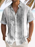 AIDASE  -  New Men's plus size shirt digital printing Hawaiian shirt aidase-shop