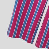 AIDASE  -  Men Jumpsuits Striped V Neck Sleeveless Casual Male Rompers Streetwear Loose Vacation Summer Fashion Male Overalls S-5XL aidase-shop