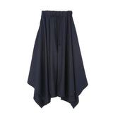 AIDASE  -  Thin Business Casual Pants Outdoor Men'S Casual Skirt Pants Loose Wide Leg Harem Pant Japanese Kendo Culottes Pantaloni Uomo aidase-shop