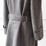 162.14 Aidase Herringbone Woolen Tailor-Made Men Coat Overcoat Jacket High Quality Single Breasted Blazer Tailored Wedding Business Formal aidase-shop