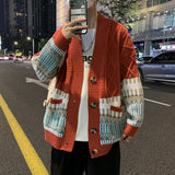 Aidase winter outfits men Male Autumn and Winter Long Sleeve Cardigan Knitted Fashion Brand Cardigan Men Casual Slim Fit Buttoned Men's Sweater H18 aidase-shop