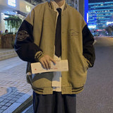 Aidase Baseball Jersey Men's New Oversized Loose Men's Casual Jacket Trendy Cotton Jacket aidase-shop