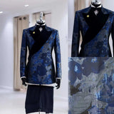 AIDASE  -  Gentleman 2 Piece Men Suits Coat Pants Groom Business Suit Business Wedding Blazer Pants Prom Party Jacket Size Customized aidase-shop