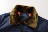 AIDASE  -  Thickened Fur Collar Flight Jacket Men's Hard Man Style Jacket Outerwear New Arrival Direct Supply from Europe Male Model aidase-shop