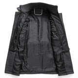 Aidase Men's Fashion Warm Autumn&Winter Jackets Trench Herrenmantel Coat for Men Double Collar Coat Jackets Mens Windproof Coats aidase-shop
