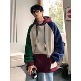 AIDASE  -  Spring Men's Hoodie Sweatshirt Men Hooded Patchwork Daily Pullover Sports Streetwear Designer Autumn Clothing Hoodies aidase-shop