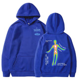 Skeleton Thermal Imaging Graphic Print Hoodie Men's Hip Hop Streetwear Men Women Fleece Cotton Hoodies Unisex Fashion Sweatshirt aidase-shop