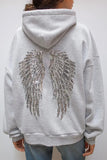AIDASE  -  Women Angel Wings Solid Color Hoodie Y2k Hollow Out Lace Patchwork Sweatshirt Female Casual Street Long Sleeve Tops aidase-shop