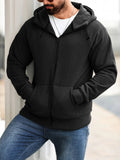 AIDASE  -  A men's hoodie jacket, the latest trend of the year, fashionable and versatile, a must-have for autumn and winter, slim fit, bre aidase-shop