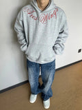 AIDASE  -  American Goth Letter Printed Pullover Hoodies Man Pullover Hip Hop Fashion Oversized Hooded Sweatshirts Y2K Streetwear Hoodie aidase-shop