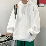 AIDASE  -  New Letter Print Oversized Hoodies For Man High Street Fashion Hooded Sweatshirt Autumn Women's Fleece Y2K Hoodie Clothes aidase-shop