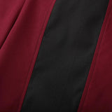 AIDASE  -  Men Wide Leg Pants Elastic Waist Loose Casual Trousers Men Streetwear 2025 Patchwork Color-block Fashion Male Long Pants aidase-shop