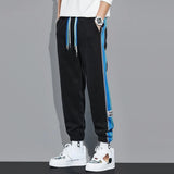 Aidase Straight Men's Sweatpants Flated Loose Jogger New Items In Baggy Trousers Goth Vintage Summer Casual Stylish Man Sweat Pants