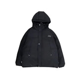 Korean Patchwork Thicken Puffer Jacket Men Winter Streetwear Parkas Coat Men Windbreaker Outwear Coats Warm Cotton Padded Jacket aidase-shop