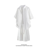 AIDASE  -  Mens Short Sets 2 Piece Outfits Summer Casual Short Sleeve Shirts and Shorts Tracksuit Sets aidase-shop