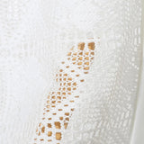 AIDASE  -  2025 Men Shirt Lace See Through Sexy O-neck Short Sleeve Button Male Tops Shirts Streetwear Sexy Men Clothing Summer aidase-shop