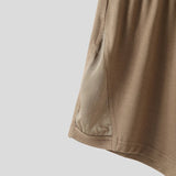 AIDASE  -  Men's Shorts Mesh Patchwork Joggers Drawstring Summer Men Bottoms Streetwear Sexy See Through Casual Male Shorts S-5XL aidase-shop