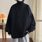 AIDASE  -  Knitted Men Sweater Turtleneck Loose Casual Bottoming Autumn Pullovers Christmas Sweaters aidase-shop