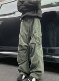 AIDASE  -  Spring Big Pocket Men's Cargo Pants Japanese Y2k Harajuku Loose Straight Wide Leg Trousers Baggy Pants Man Hip Hop Sweatpants aidase-shop